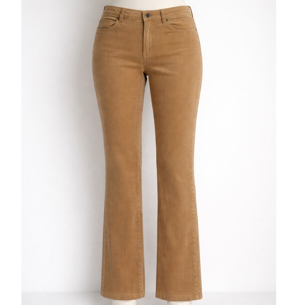 Patagonia‎ Womens Tan Corduroy Bootcut Pants Mid Rise Organic Cotton Y2K 33x31